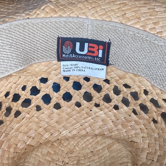 UBI Hats & Accessories Straw hat - Picture 4 of 6